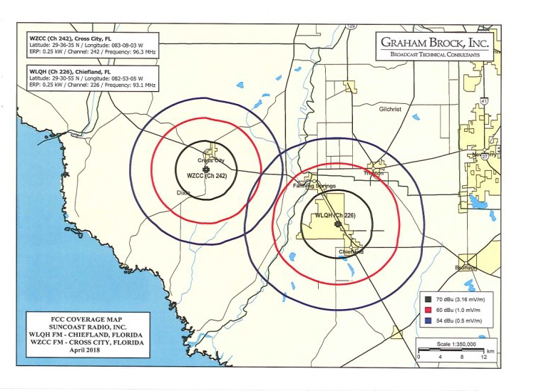 Coverage map